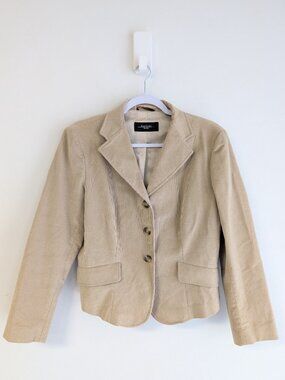 Weekend Max Mara Y2K Mini Corduroy Blazer
